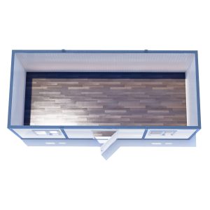 3x7 - Tek Oda - Boş Konteyner